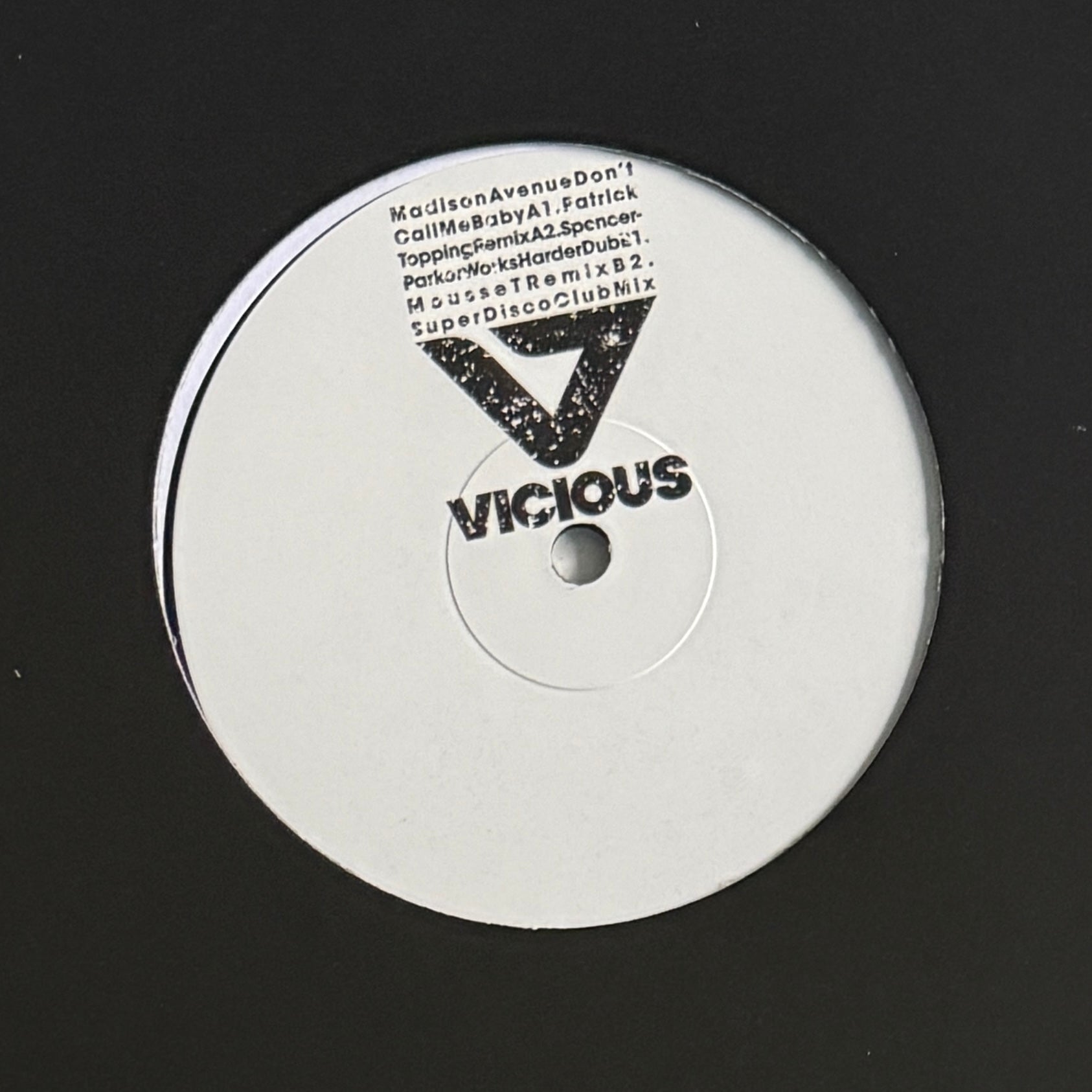 Madison Avenue Don't Call Me Baby 12” Vinyl Limited Promo 2020 House New