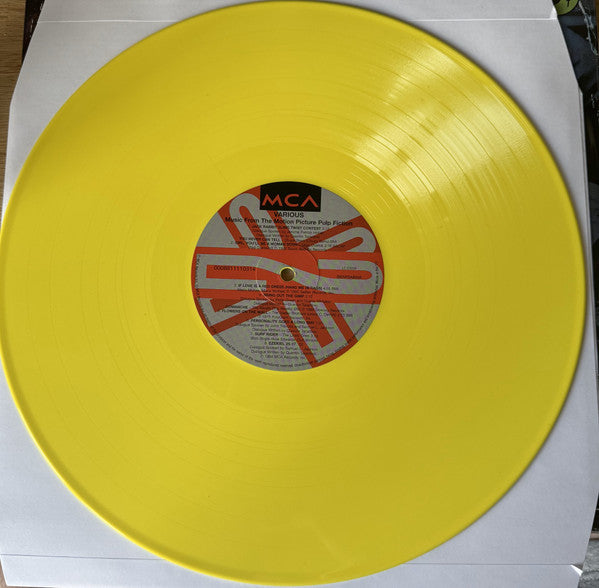 Various – Pulp Fiction OST LP Yellow Vinyl Soundtrack Classic New