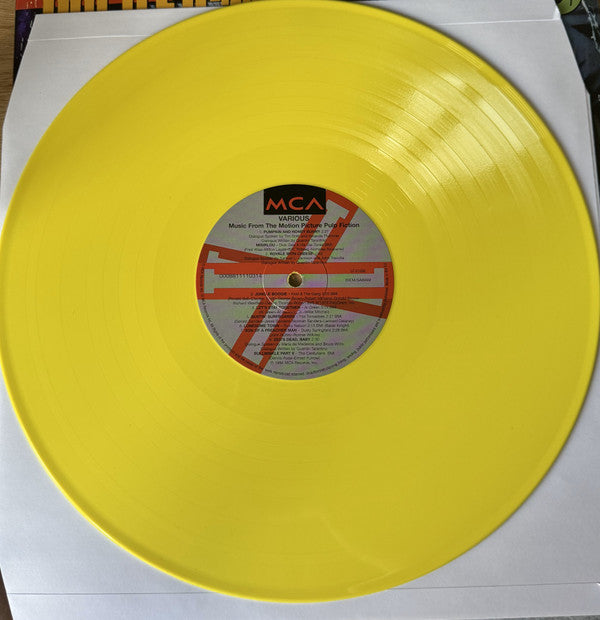Various – Pulp Fiction OST LP Yellow Vinyl Soundtrack Classic New