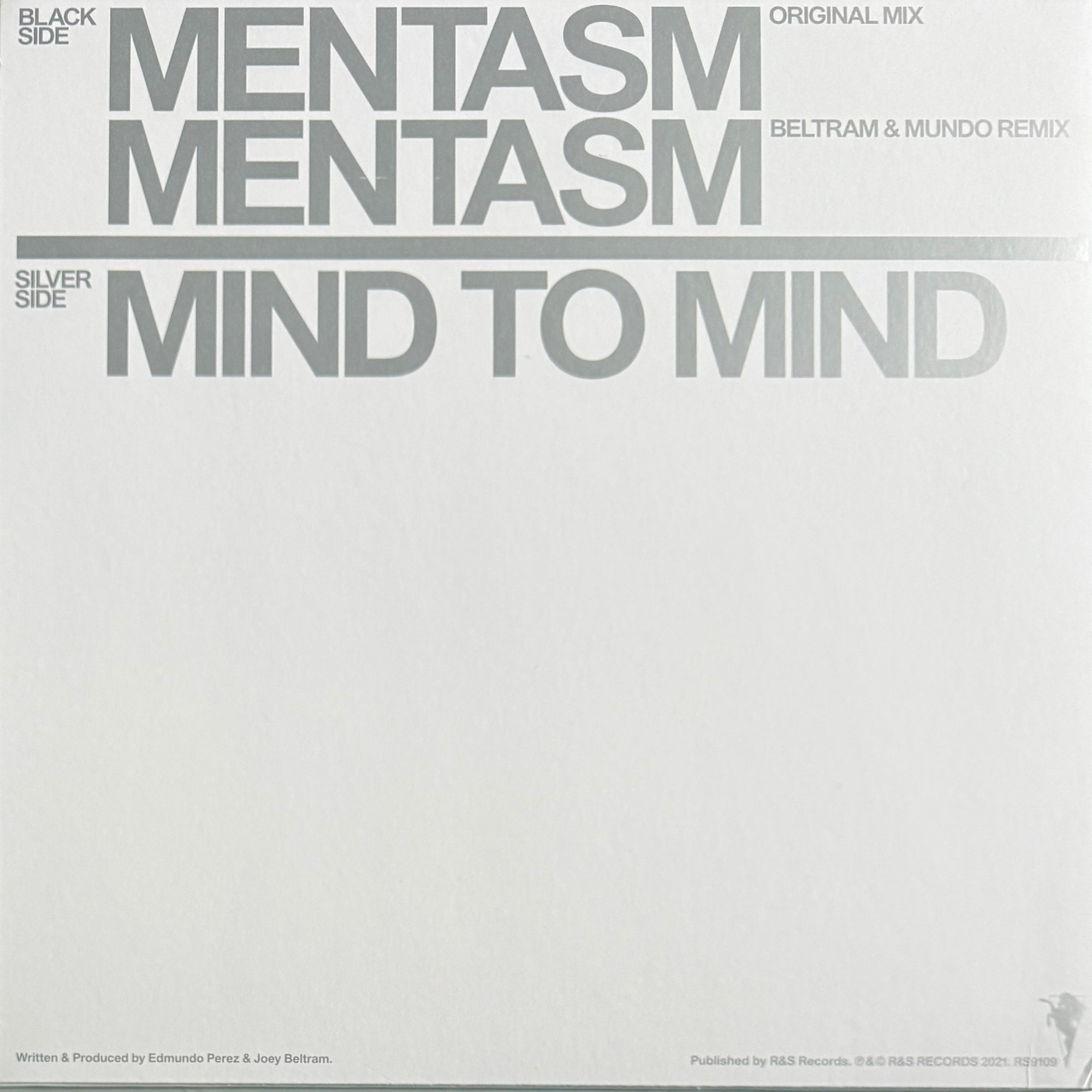 Second Phase – Mentasm – 12" Clear Vinyl (Limited Edition)