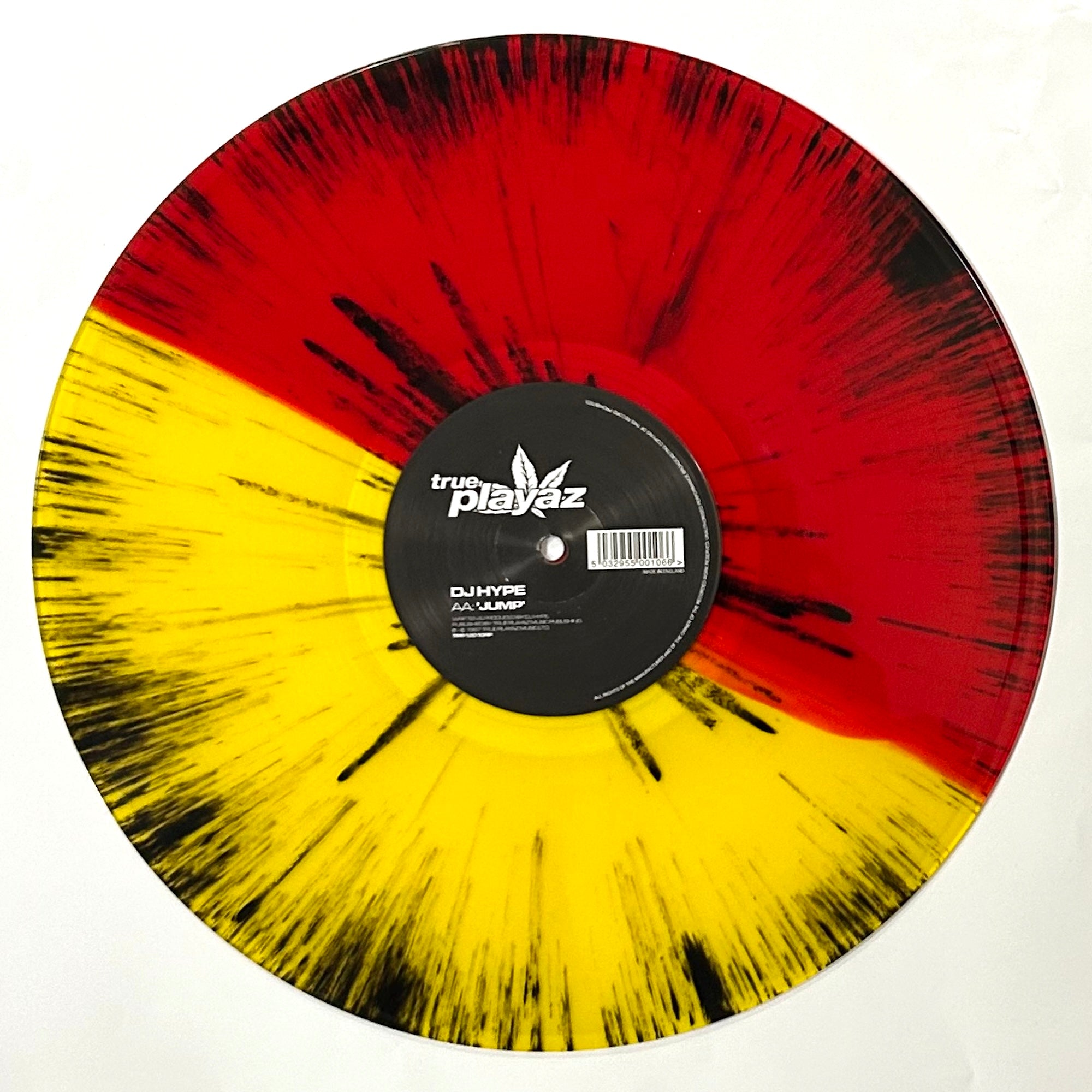 DJ Hype ft. MC Fats – Peace Love & Unity Remix / Jump – 12” Splatter Vinyl DnB