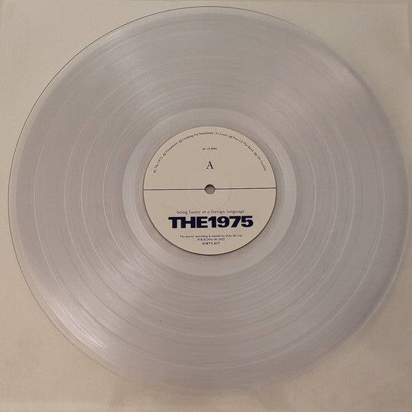The 1975 – Being Funny In A Foreign Language – Dirty Hit