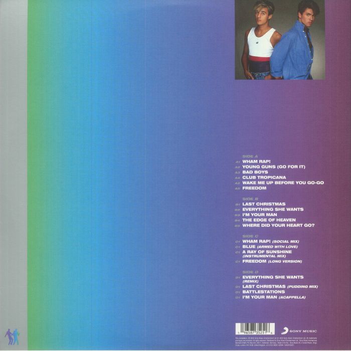 Wham! – The Singles Echoes From The Edge Of Heaven Pop 2LP Vinyl