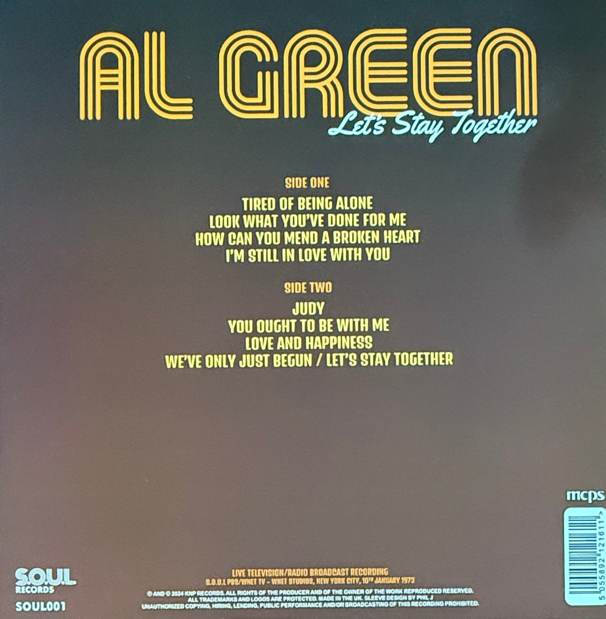 Al Green – Greatest Hits – Vinyl LP Soul RNB