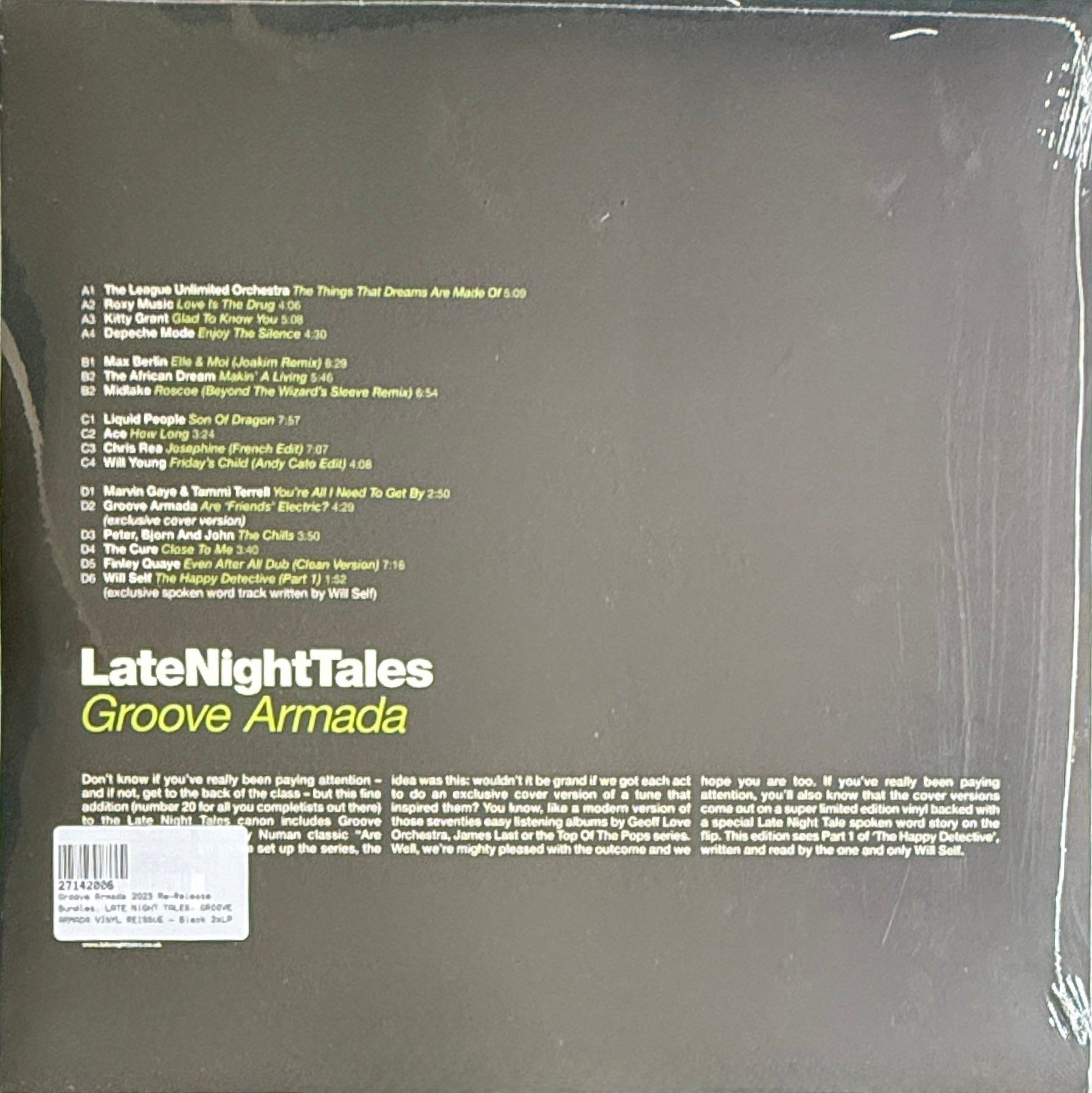 Groove Armada – LateNightTales (2xLP, 180g, 2023)