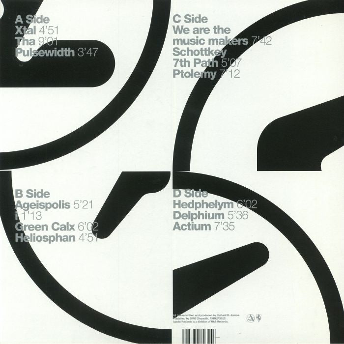 Aphex Twin – Selected Ambient Works 85–92 Double Vinyl LP Ambient Techno Classic