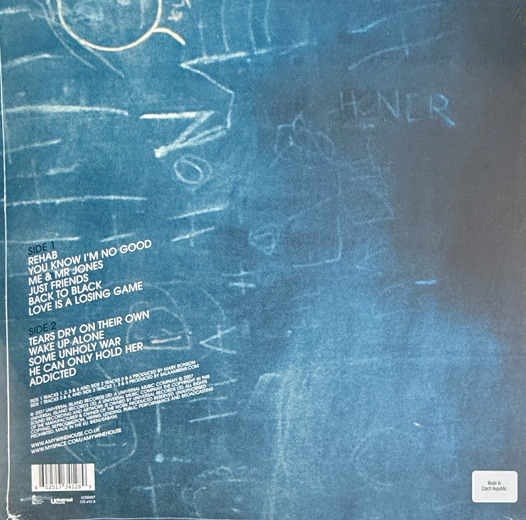 Amy Winehouse – Back To Black – Universal Records