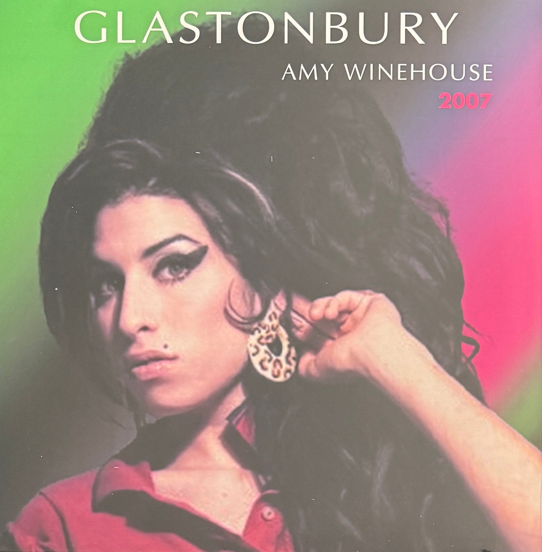 Amy Winehouse – Glastonbury 2007 – LP White Marble Vinyl (Limited Edition)