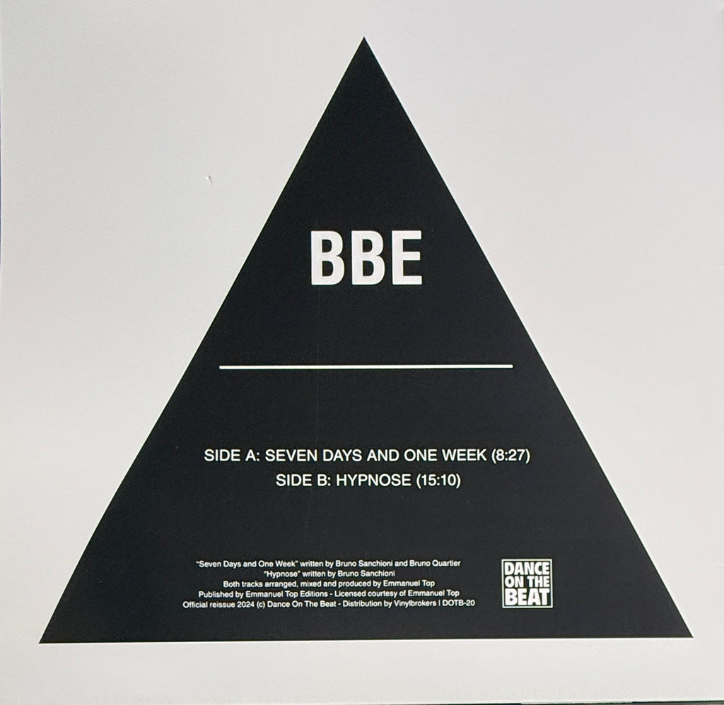 BBE – Seven Days And One Week 12" Blue Translucent