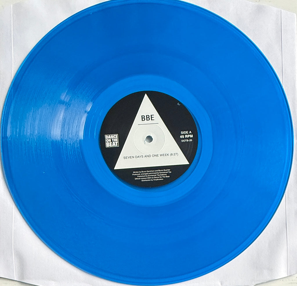 BBE – Seven Days And One Week 12" Blue Translucent