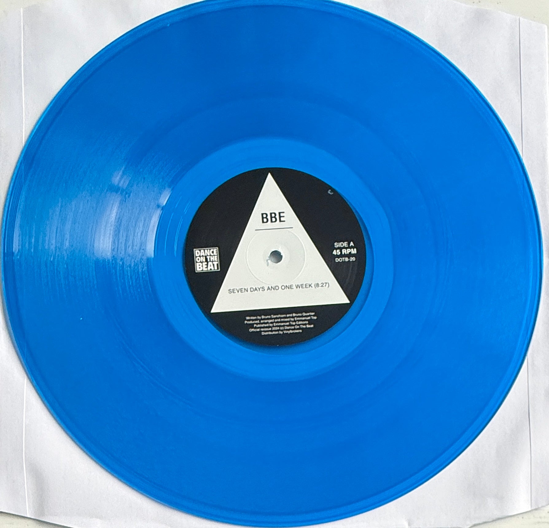 BBE – Seven Days And One Week 12" Blue Translucent