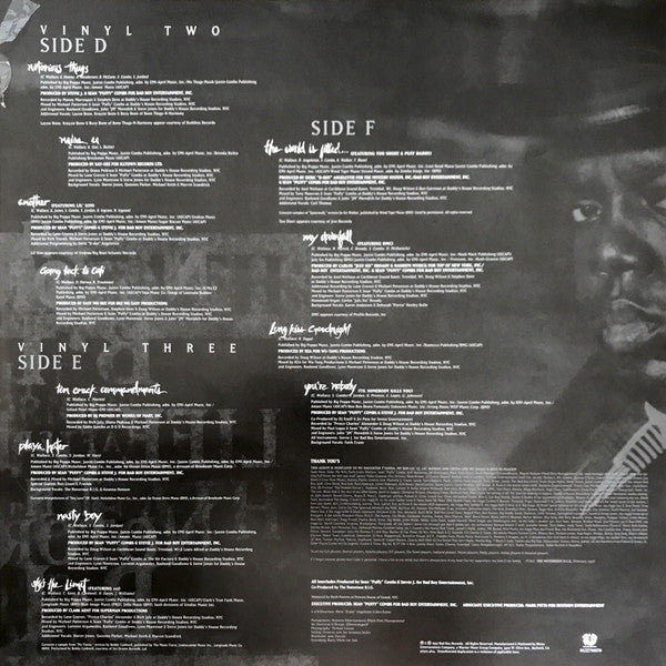 The Notorious B.I.G. – Life After Death 3xLP Vinyl Records
