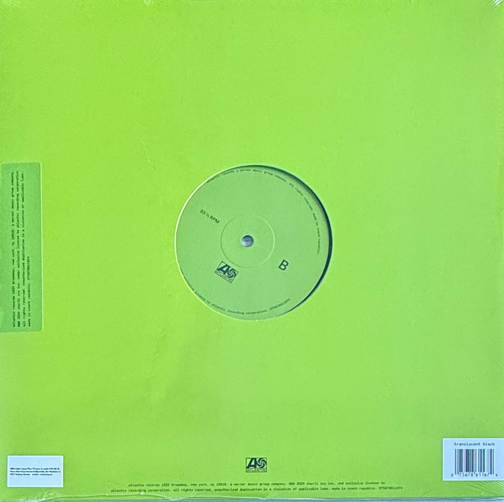 Charli XCX – Brat (Black Ice Vinyl) – Vinyl LP Limited Edition Black Ice