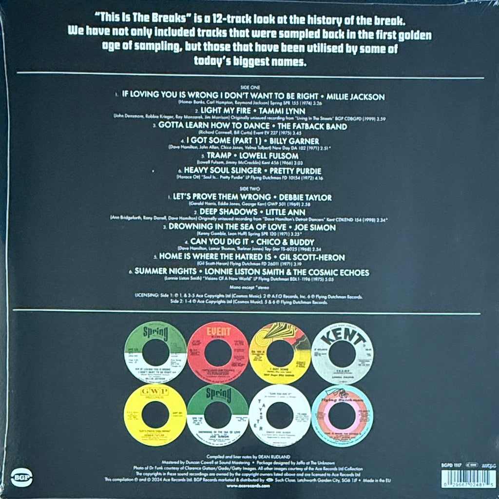 Various Artists – This Is The Breaks 1966–1975 – Vinyl LP