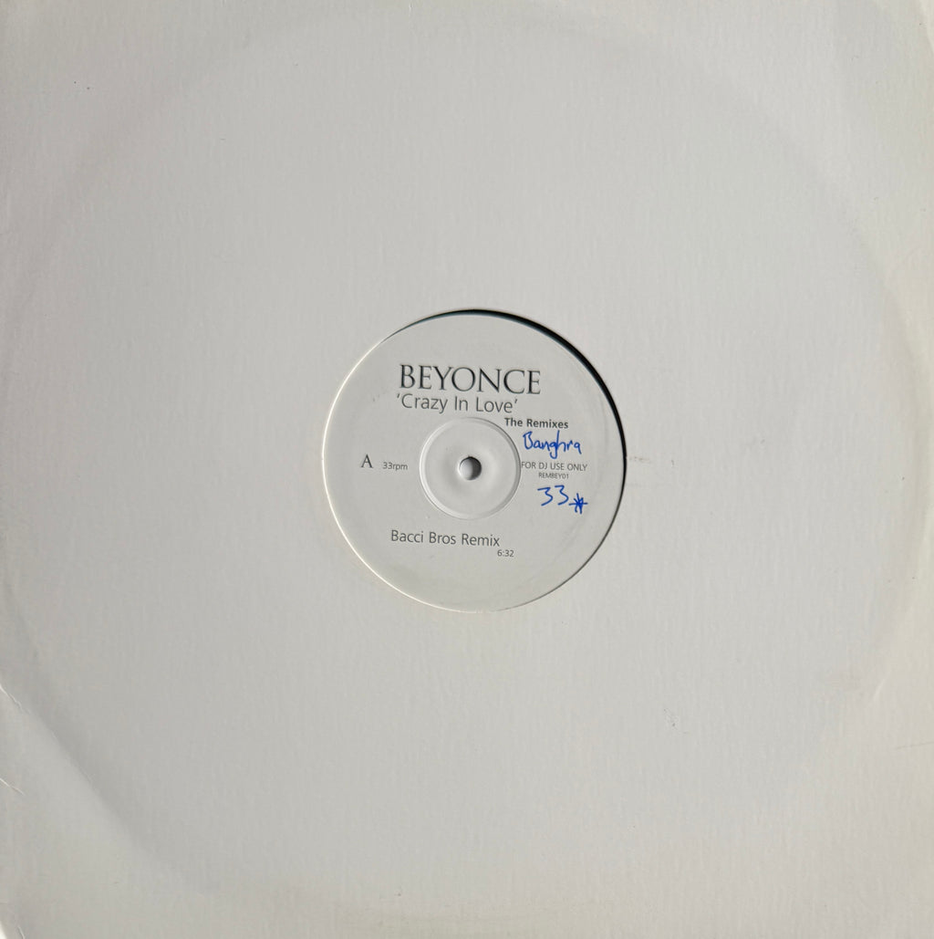 Beyoncé – Crazy In Love (The Remixes) – White Label – 2003
