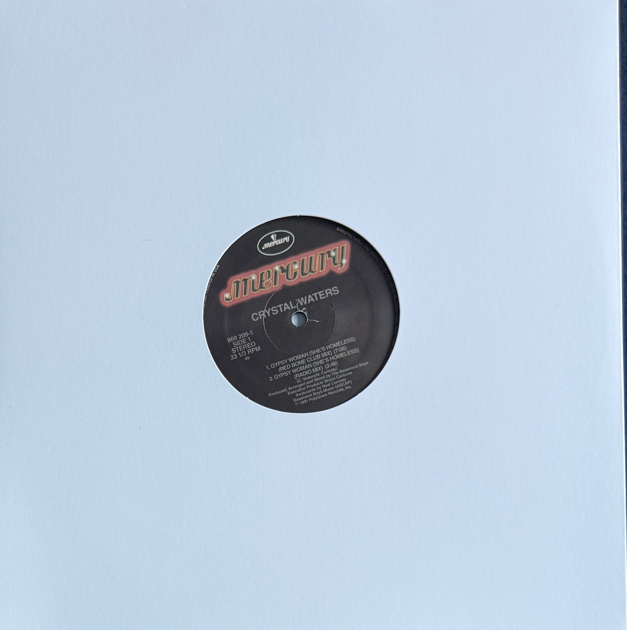 Crystal Waters – Gypsy Woman (She’s Homeless) – Mercury – 2022