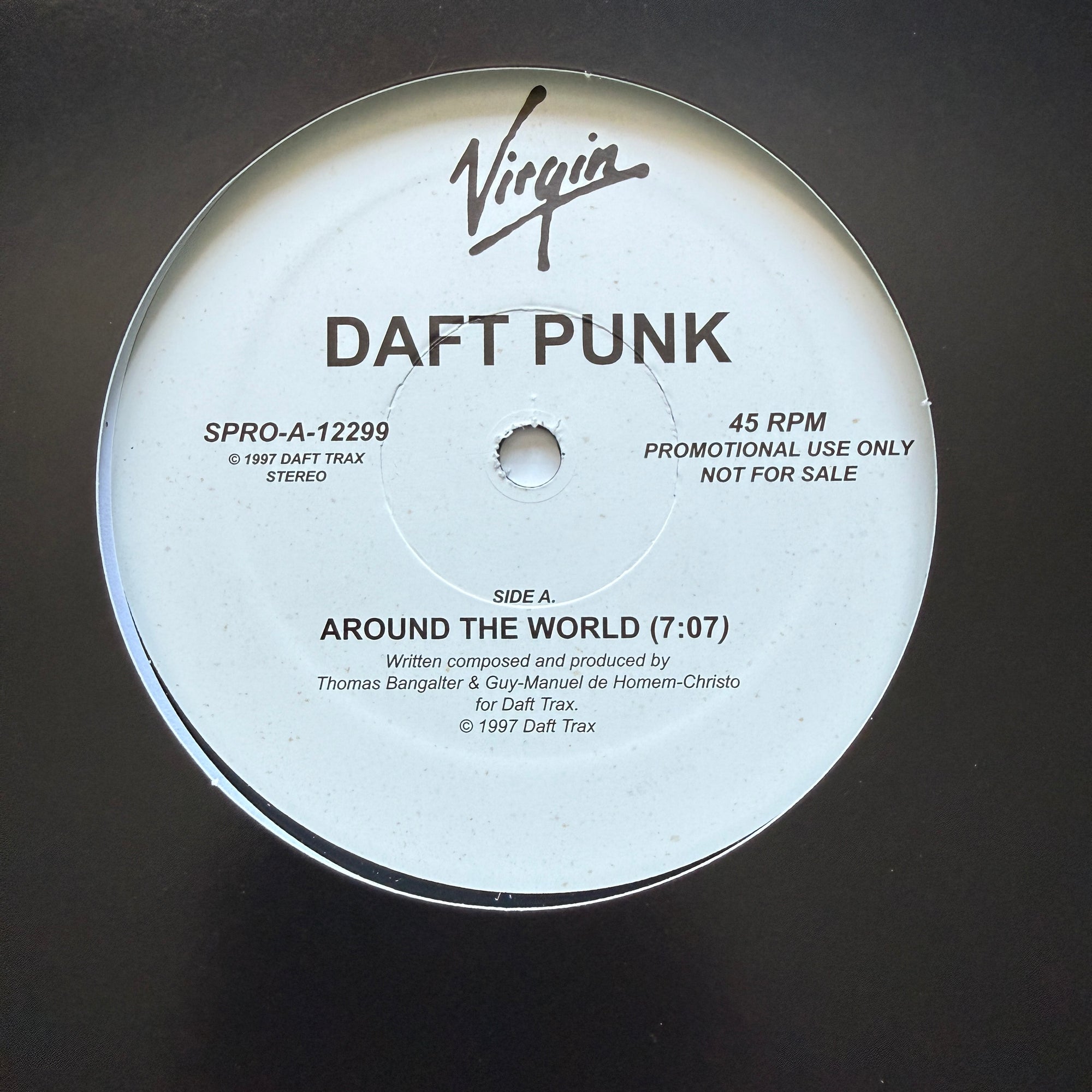 Daft Punk – Around The World 12” Vinyl House Classic + Remix