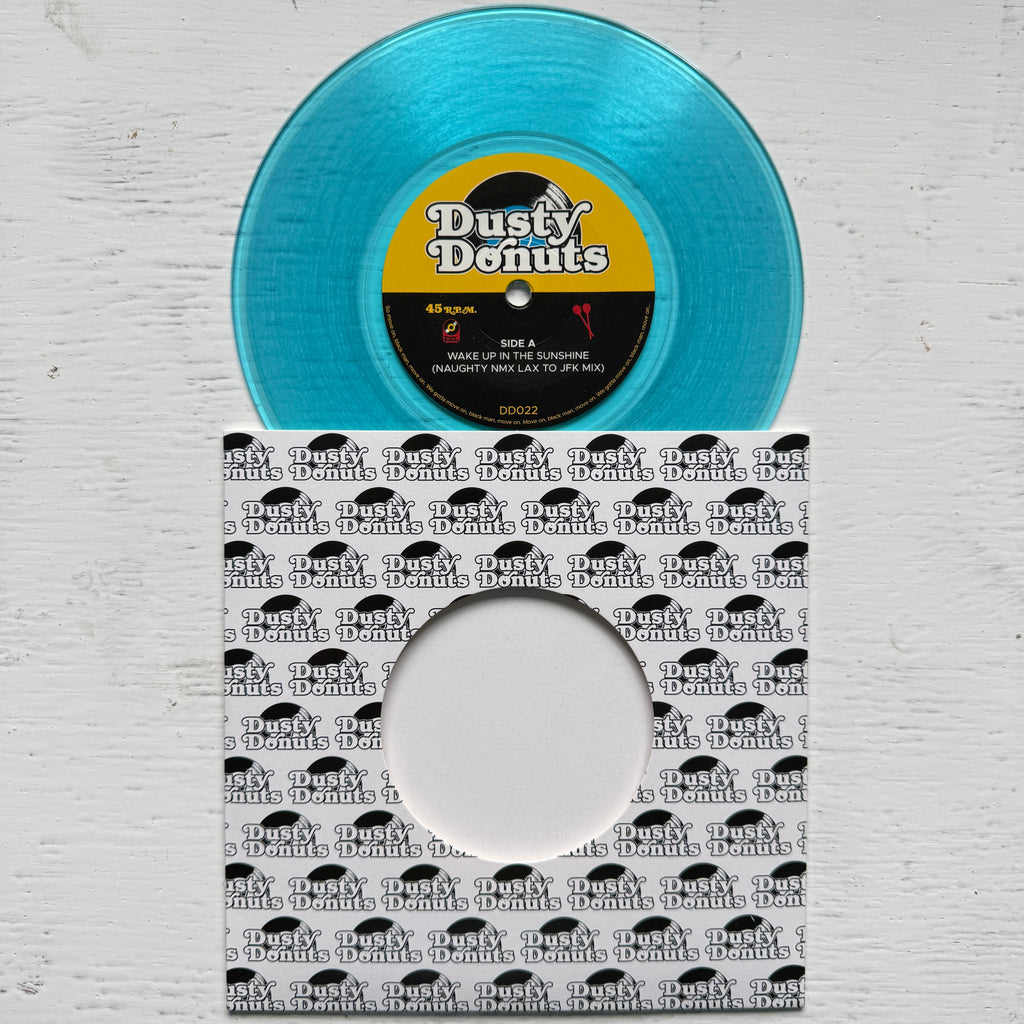 Wake Up In The Sunshine / Keep A Level Head 7” Blue Vinyl Hip Hop New