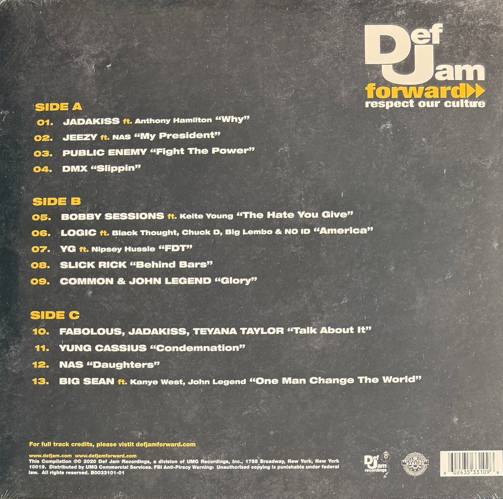 Various – Def Jam Forward: Respect Our Culture – Def Jam Recordings – 2021