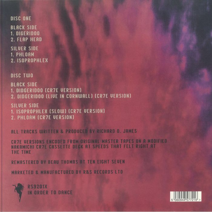 Aphex Twin Didgeridoo Expanded Edition 2x12 Vinyl 2024 Techno IDM