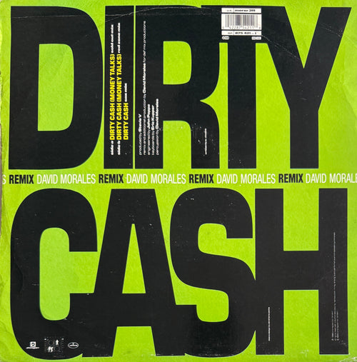 Adventures Of Stevie V – Dirty Cash (Money Talks) – Mercury – 1990