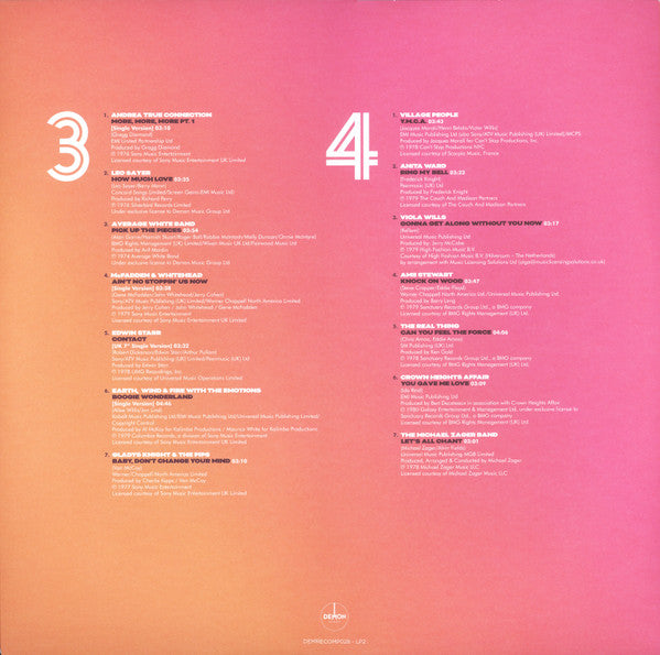 Various – Disco Floorfillers Classic Disco Anthems 2LP Vinyl