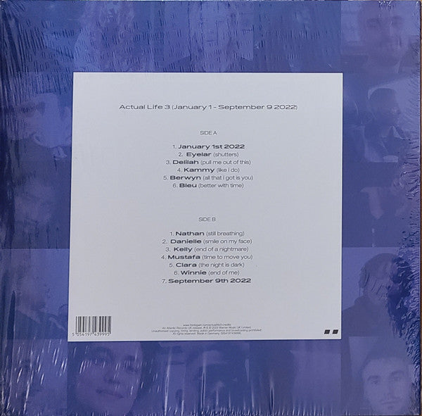 Fred again.. – Actual Life 3 (January 1–September 9 2022) [12″ Clear Vinyl LP, 2023] Electronic / House