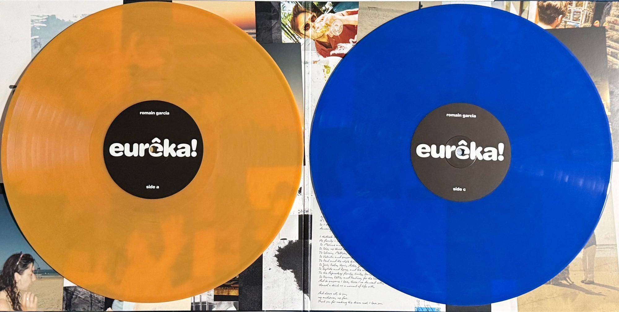 Romain Garcia – Eureka! – Blue/Orange 2×LP