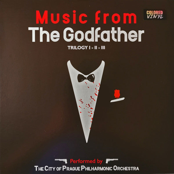 The City Of Prague Philharmonic Orchestra – Music From The Godfather Trilogy I II III – 2LP Blood Red Vinyl Soundtrack