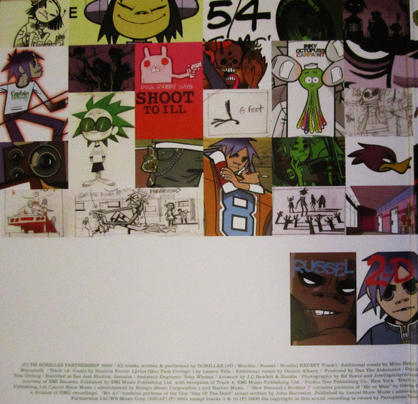 Gorillaz – Gorillaz (2xLP Vinyl, 2021 European Reissue, Gatefold, Parlophone)