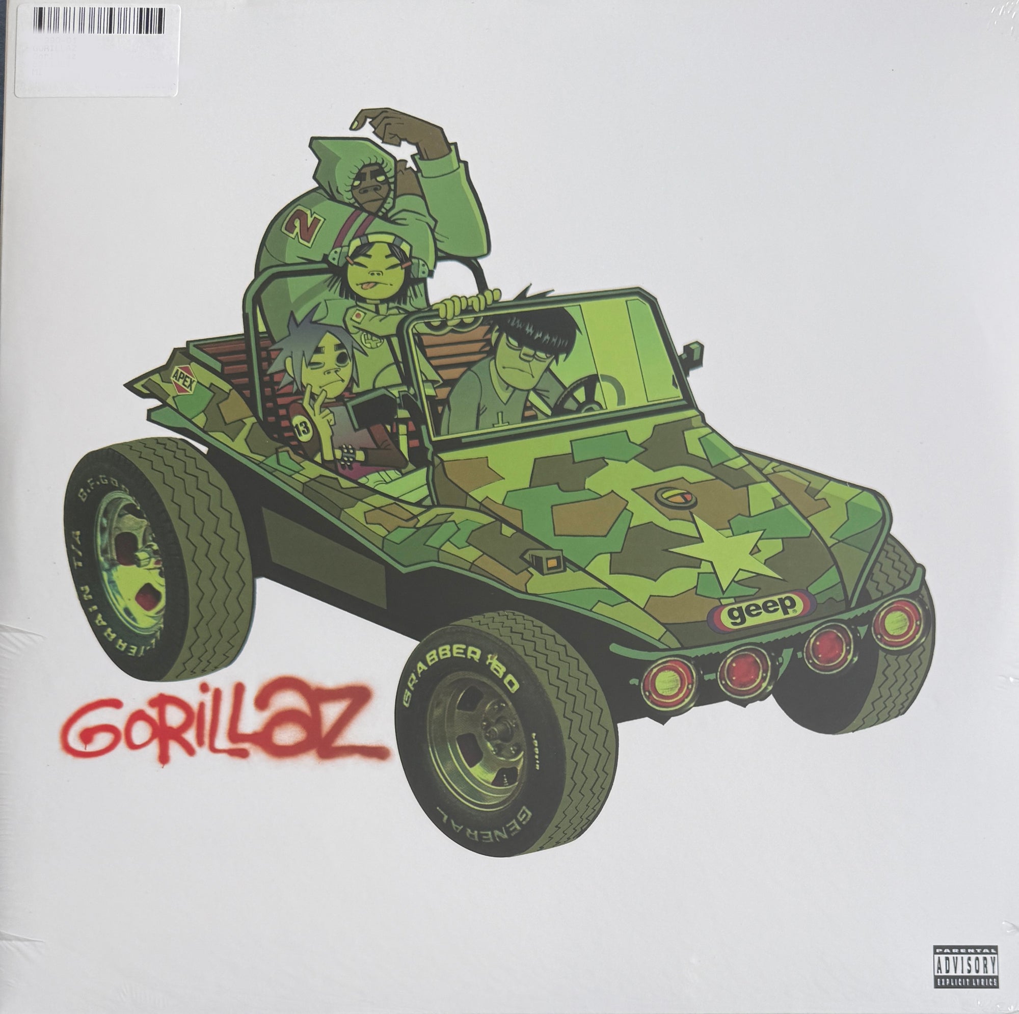 Gorillaz – Gorillaz (2xLP Vinyl, 2021 European Reissue, Gatefold, Parlophone)