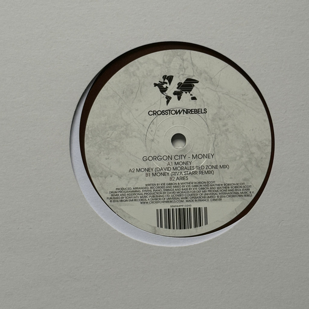 Gorgon City – Money 12" (2016) House Tech House Vinyl