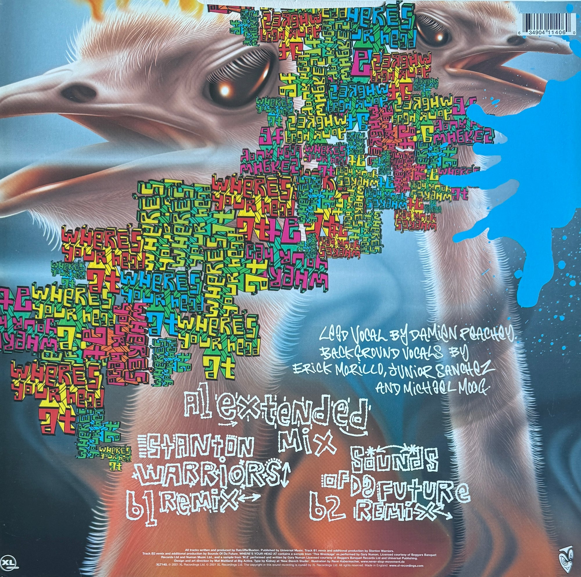 Basement Jaxx – Where's Your Head At (House / Breaks · 2001)