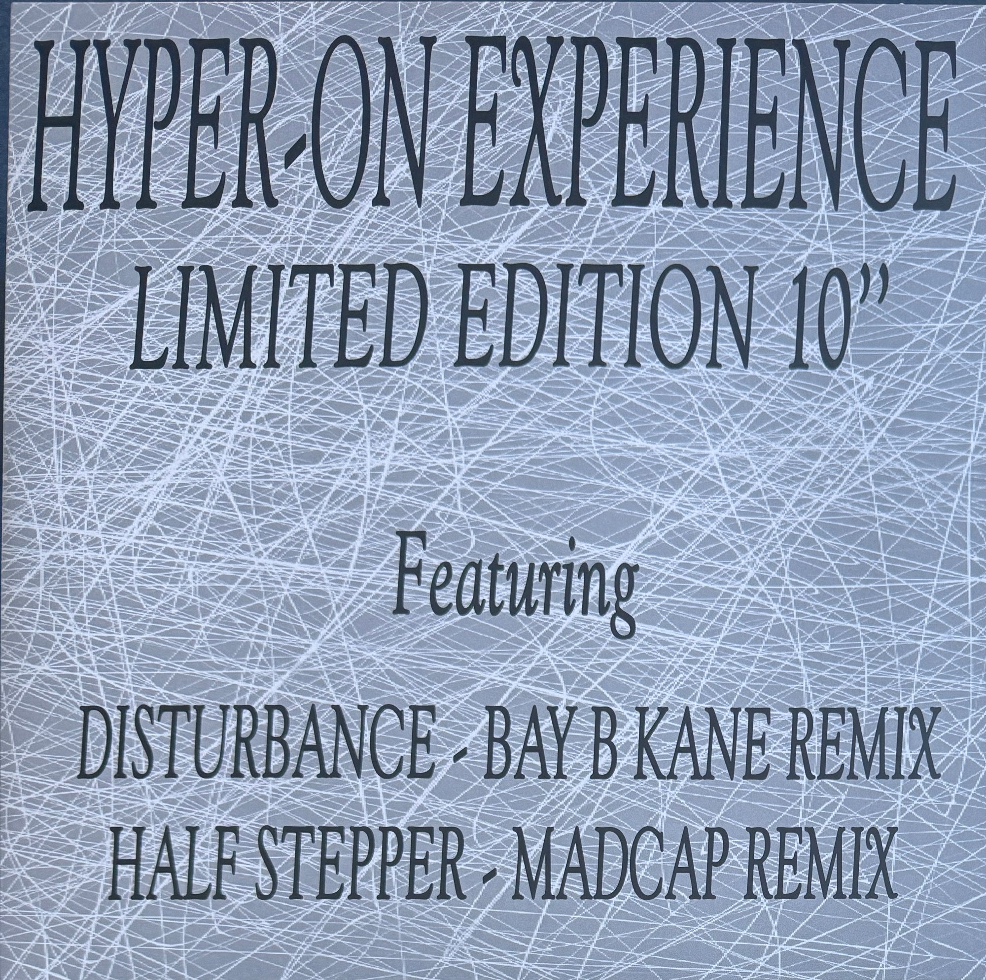 Hyper On Experience – Disturbance / Half Stepper Remixes – Kniteforce Records – 2025