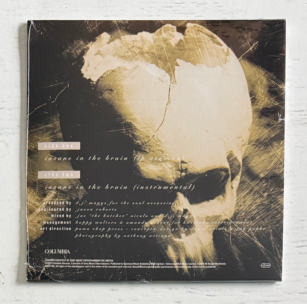 Cypress Hill – Insane In The Brain 7" (1993) Hip Hop West Coast Classic Vinyl