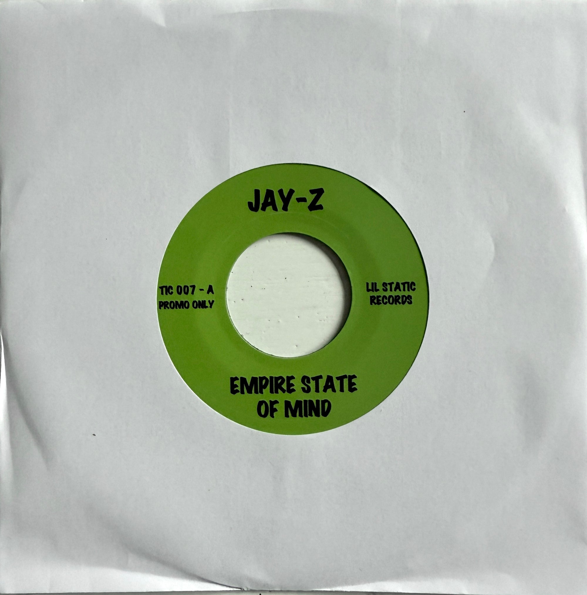 Empire State of Mind / 99 Problems – Jay-Z • Hip-Hop 7″ Vinyl Single (Unofficial Reissue)
