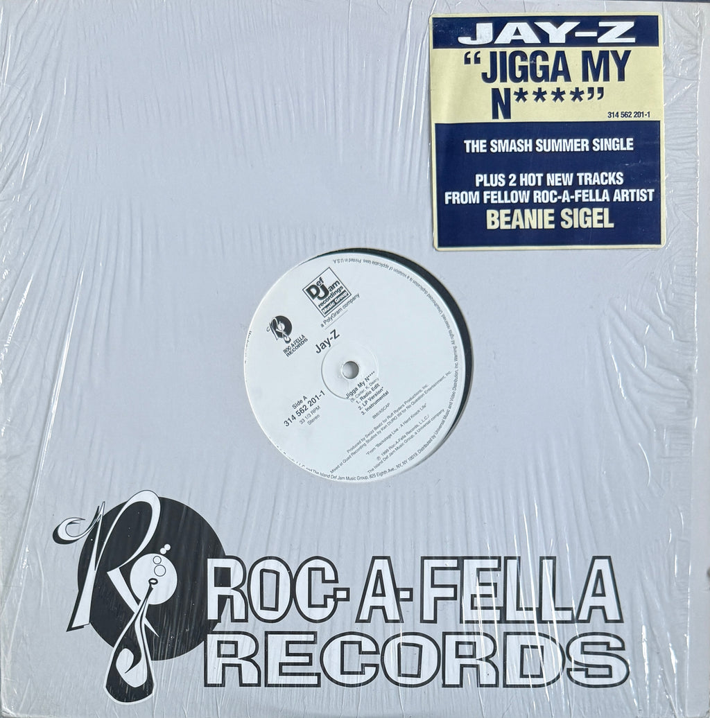 Jay-Z & Beanie Sigel – Jigga My N** / What A Thug About – 12" Vinyl (1999)