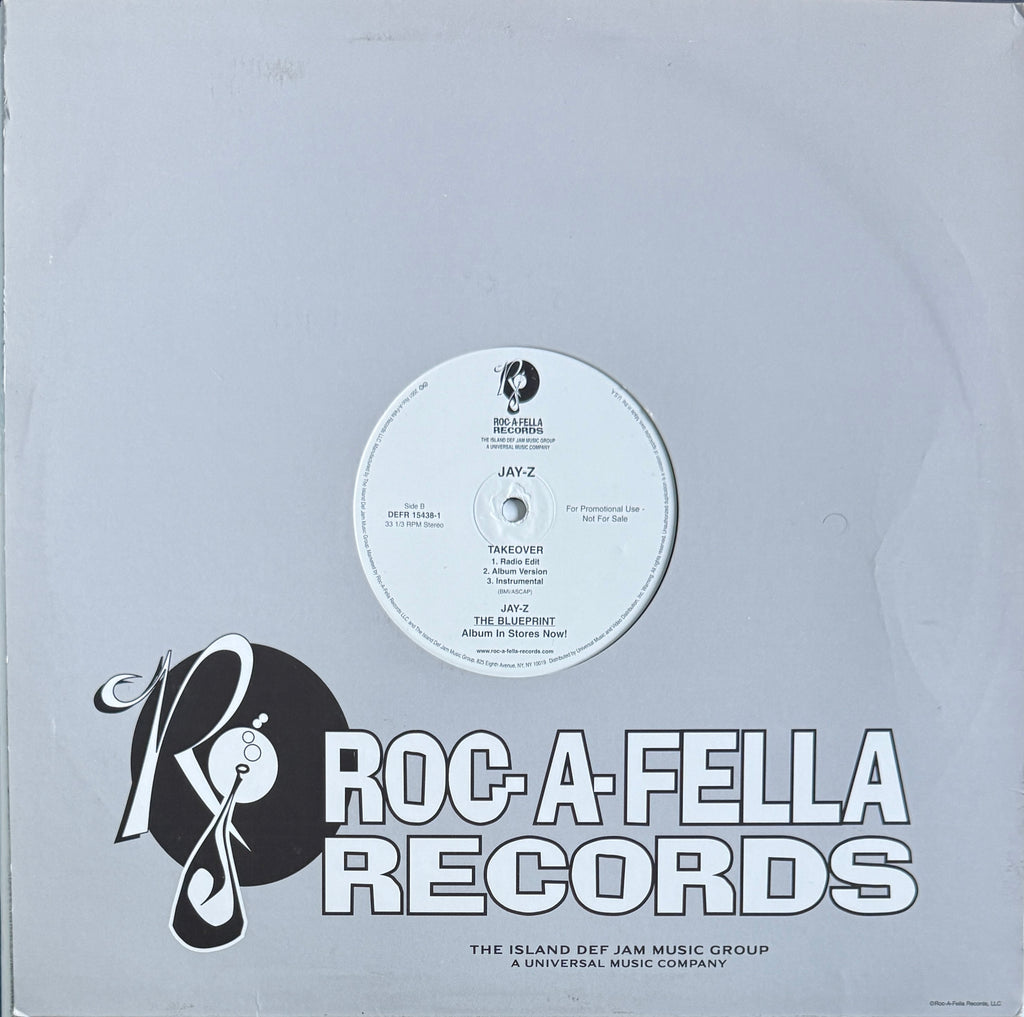 Jay-Z – Girls, Girls, Girls / Takeover – 12" Vinyl Promo (2001)