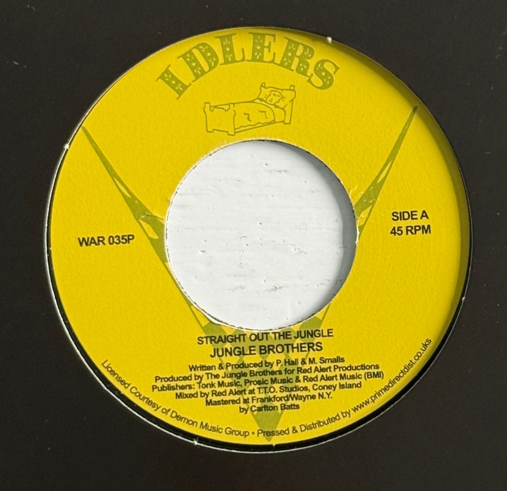 Jungle Brothers Straight Out Of The Jungle 7 Inch Vinyl Hip Hop