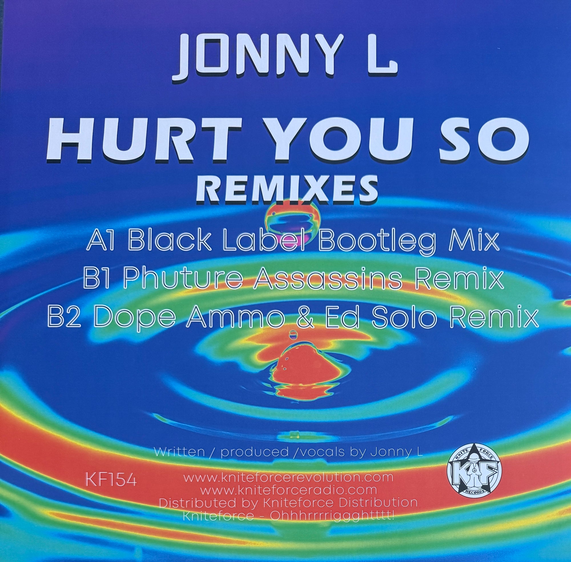 Jonny L – Hurt You So (Remixes) – Kniteforce Records