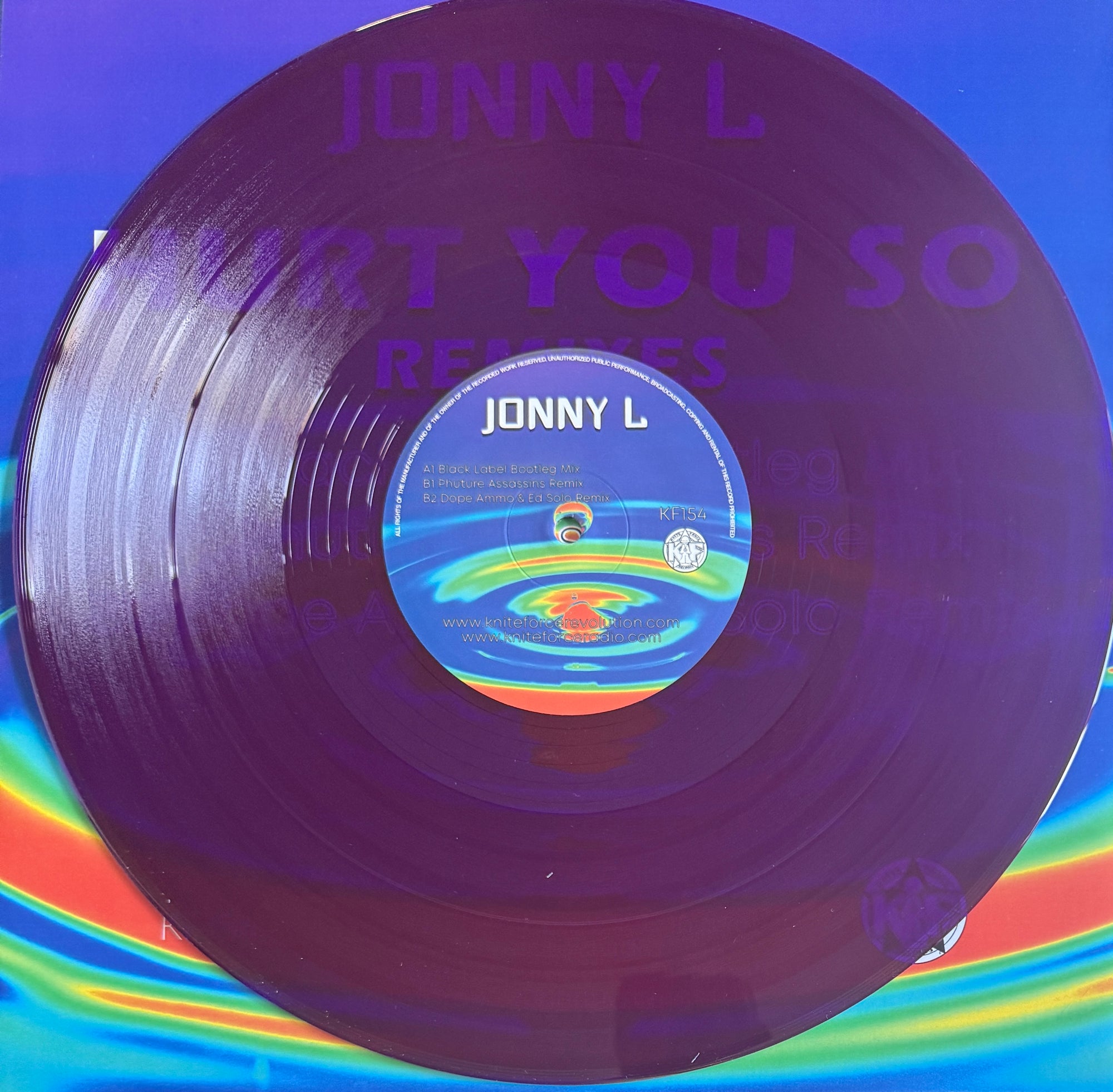 Jonny L – Hurt You So (Remixes) – Kniteforce Records