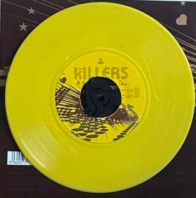 The Killers – All These Things That I’ve Done 7" (2004) Yellow Vinyl — Website Exclusive