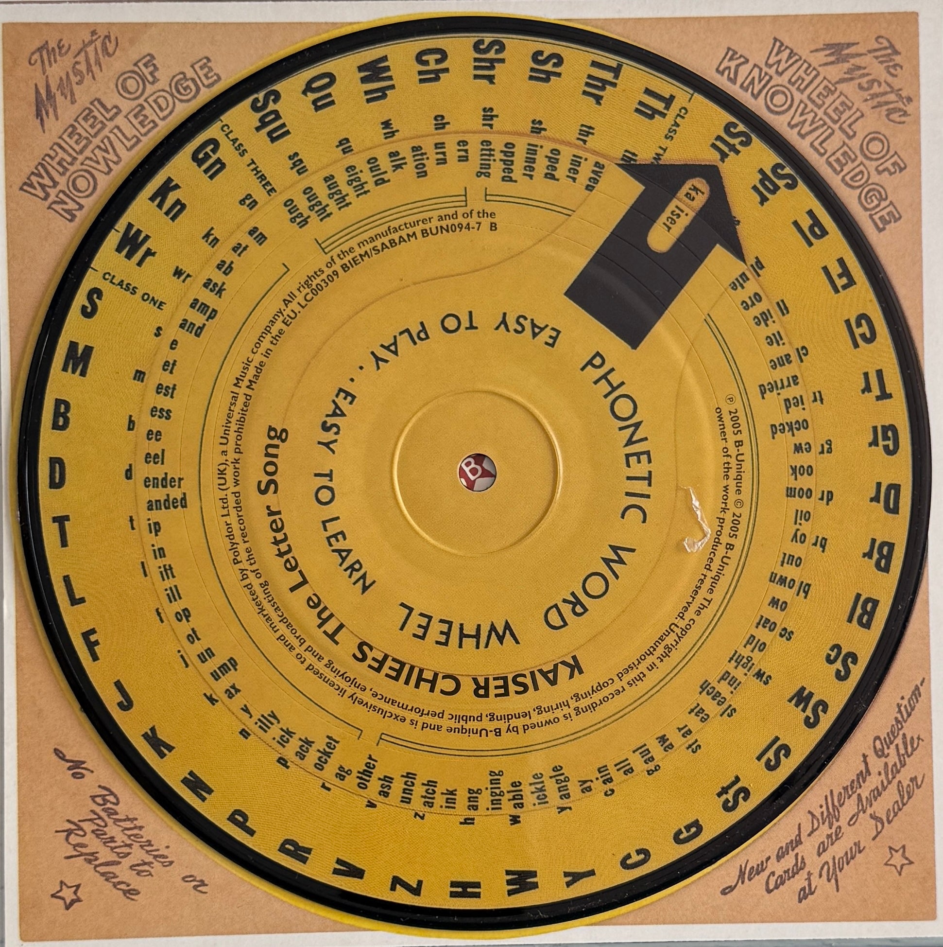 Kaiser Chiefs – Everyday I Love You Less And Less – B-Unique Records – 2005