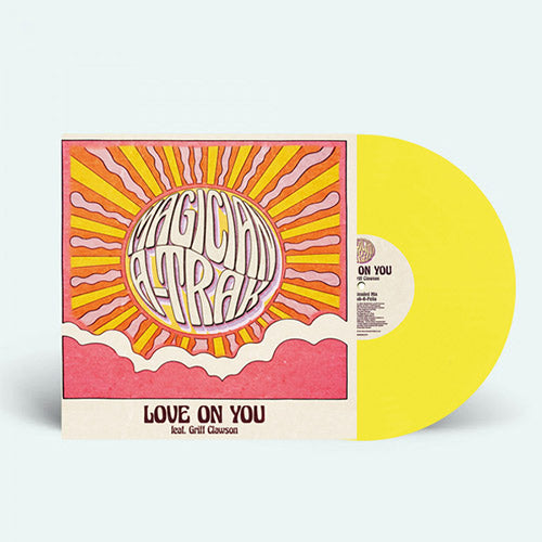 The Magician & A-Trak – Love On You – 12” Yellow Vinyl Limited House DJ Record