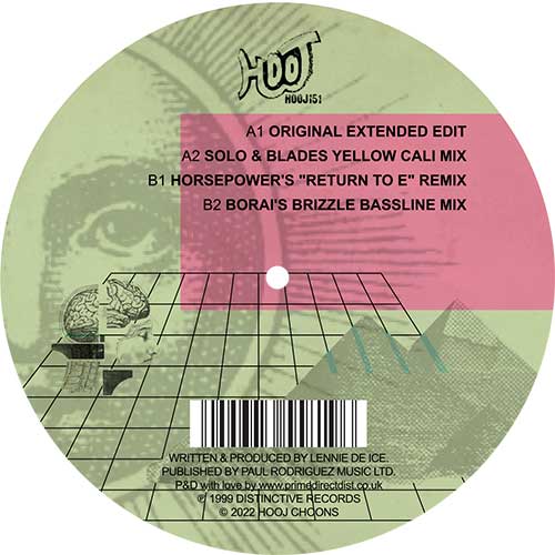 Lennie De Ice – We Are IE Remixes 12 Inch Vinyl Jungle Breakbeat Bassline