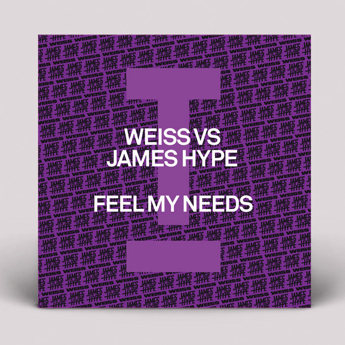 WEISS vs James Hype - Feel My Needs - Splatter Vinyl 12" Piano House