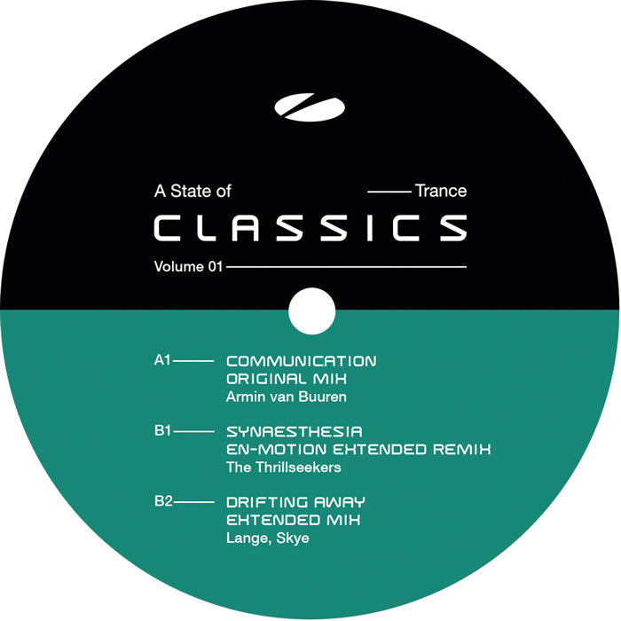 Armin van Buuren – ASOT Classics Series Vol. 1 12" Vinyl Classic Trance