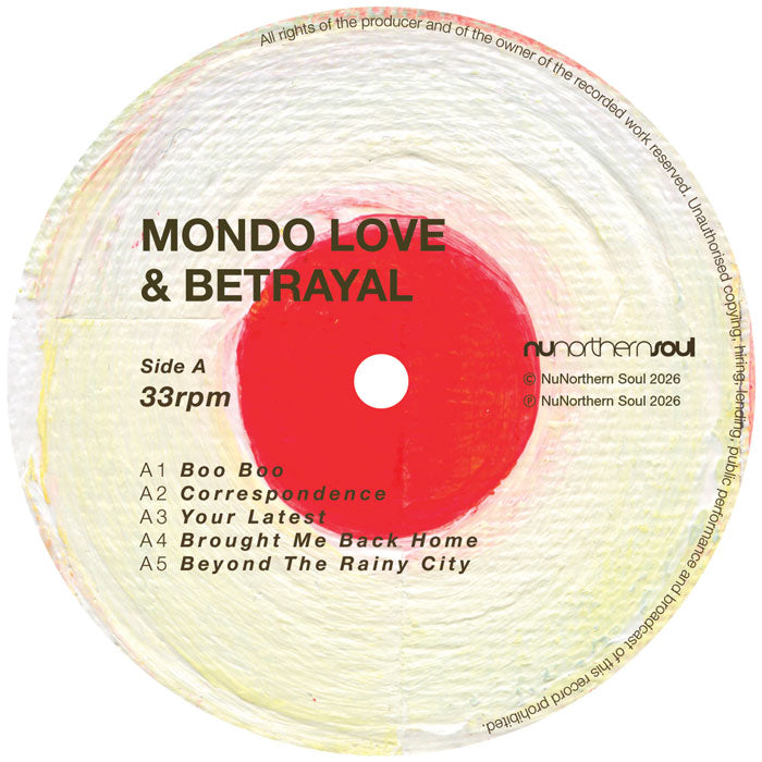 Mondo Love & Betrayal – Mondo Love & Betrayal LP Vinyl Synth-Pop Album