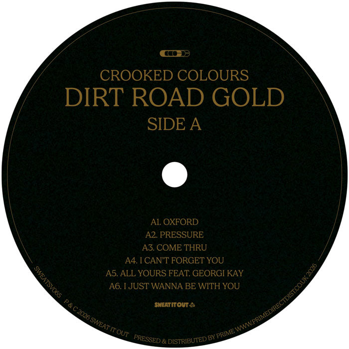 Crooked Colours – Dirt Road Gold Vinyl LP Electronic Indie Dance Album