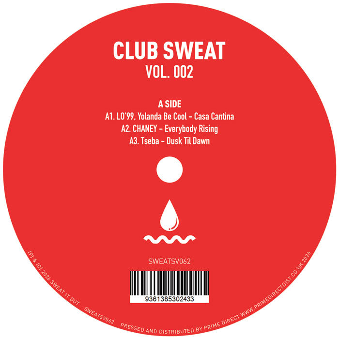LO'99 – Club Sweat Vol. 2 12" Vinyl House Deep Tech 2026